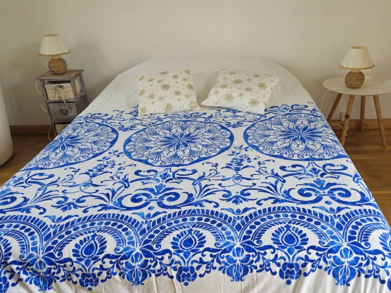 chambre bleue